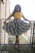 Astou AFrican Midi Skirt