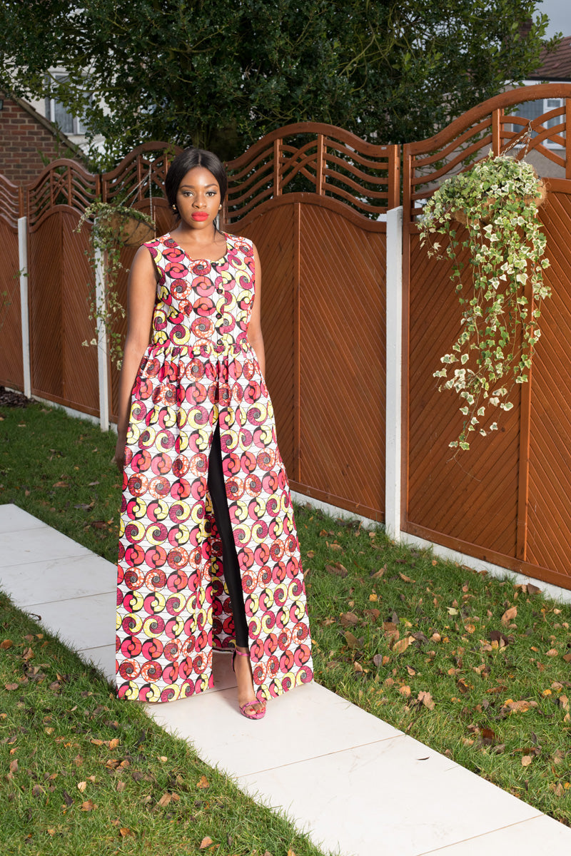 Kimoko African Print Top/Dress