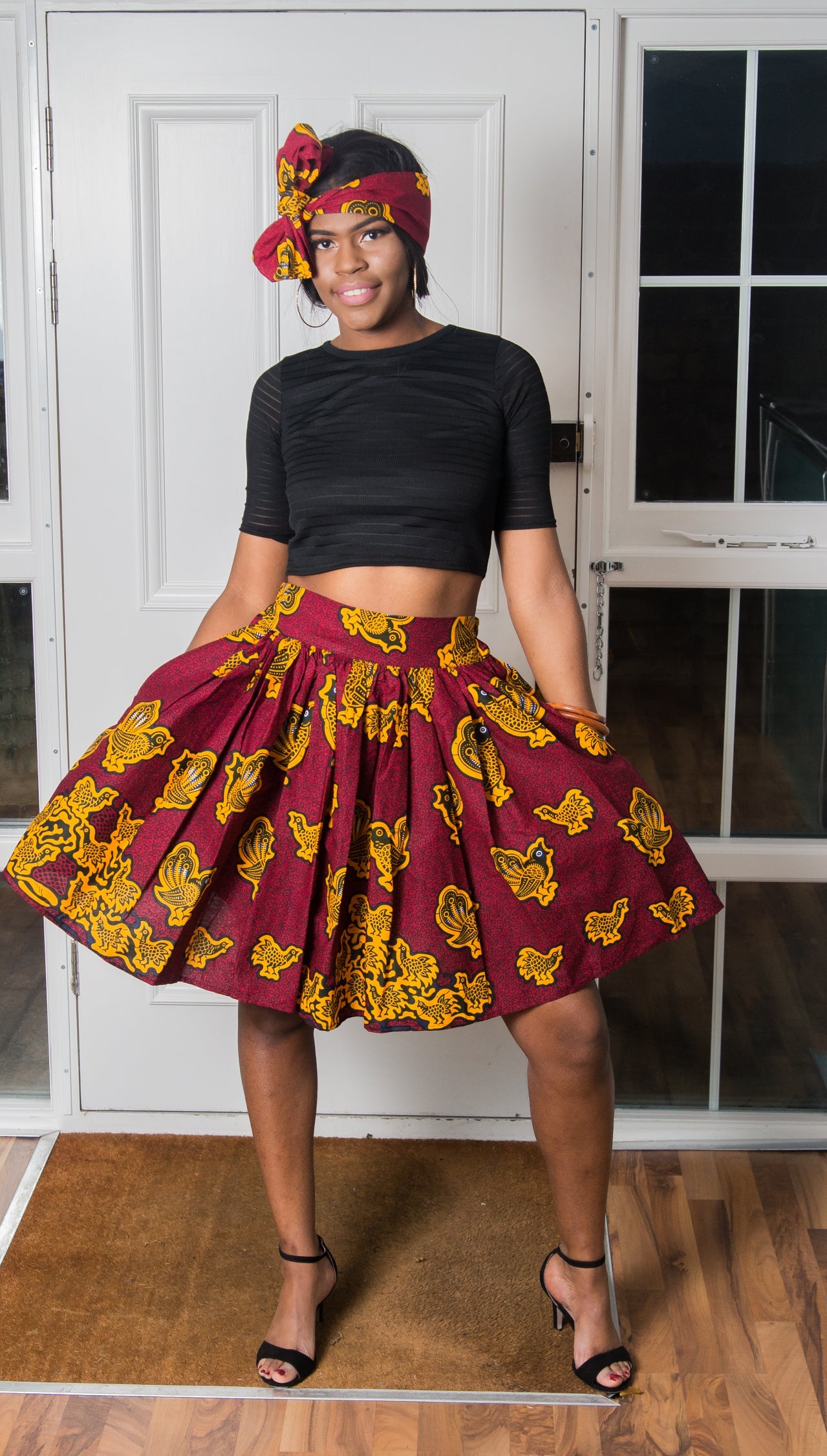 Jessica African Midi Skirt-HouseOfSarah14