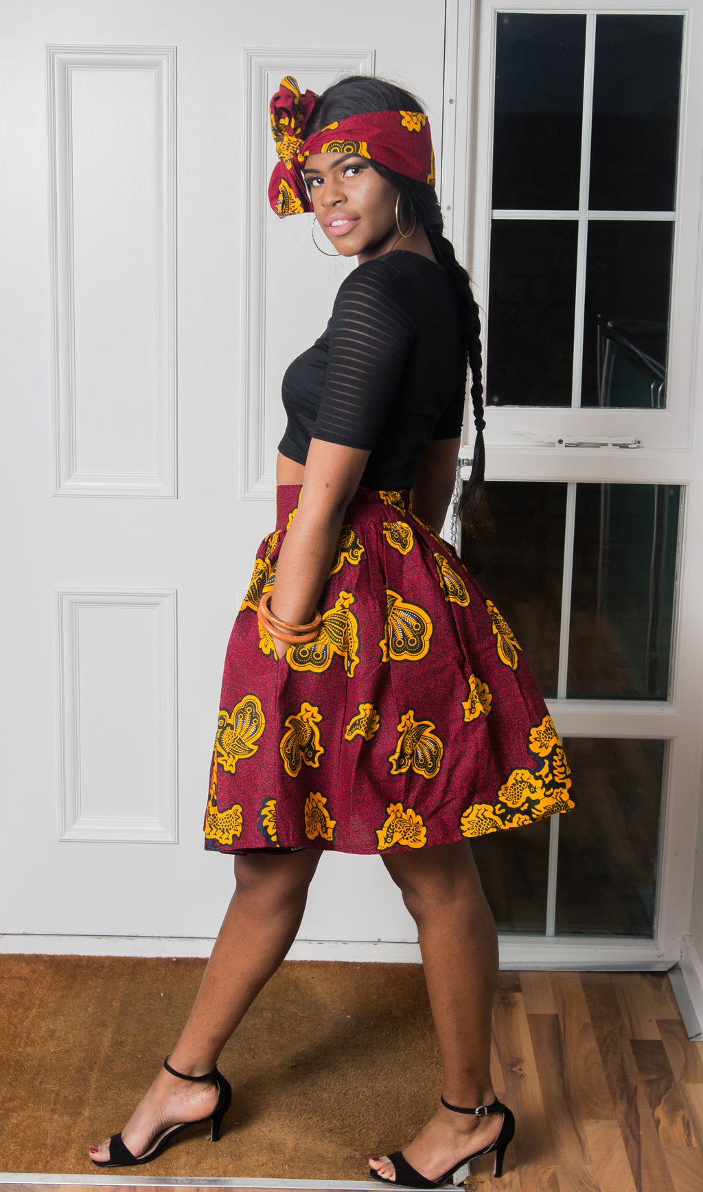 Jessica African Midi Skirt-HouseOfSarah14