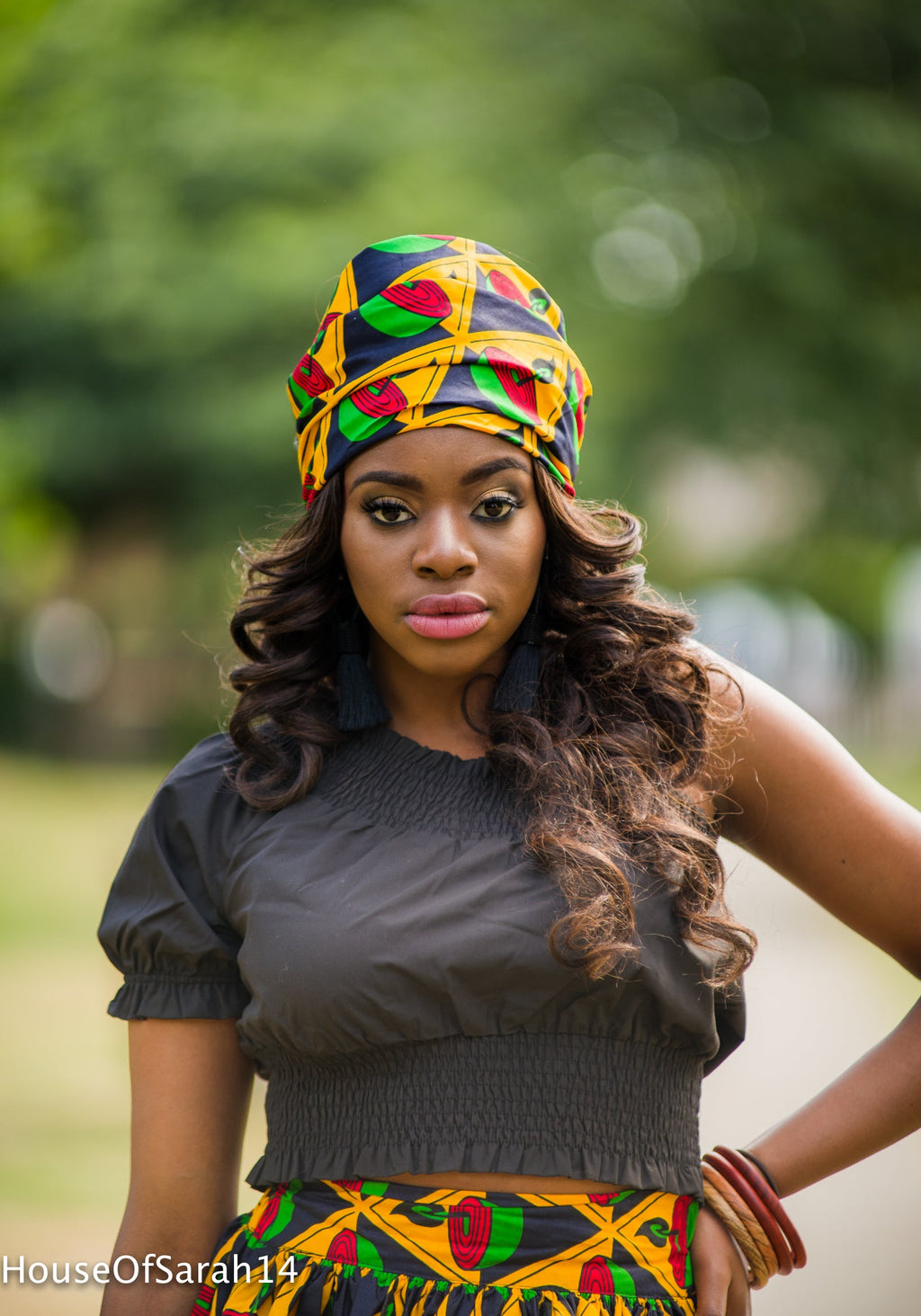 Zuimanto African Print Headwrap