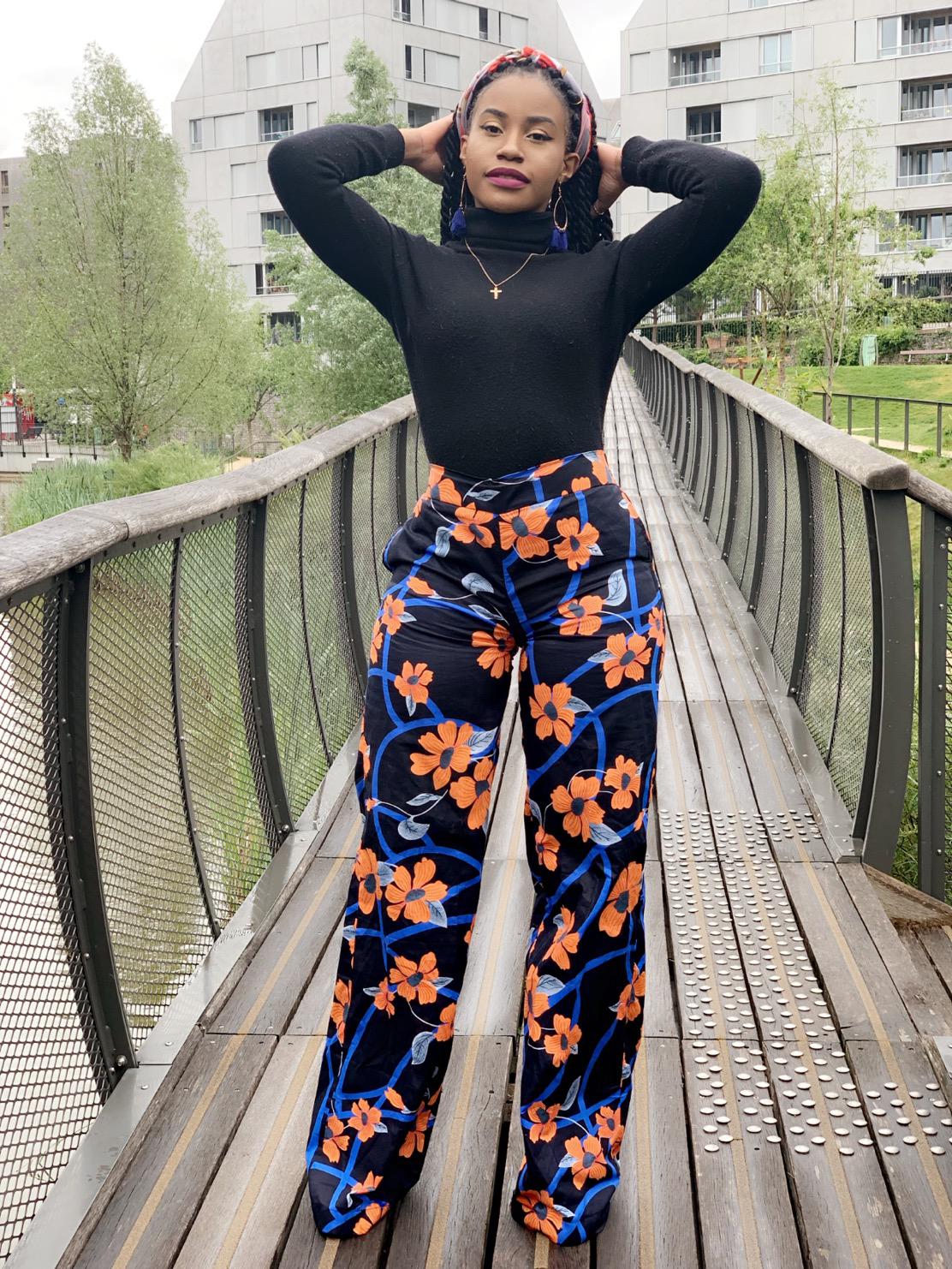 Dara African Print Trouser - Tall