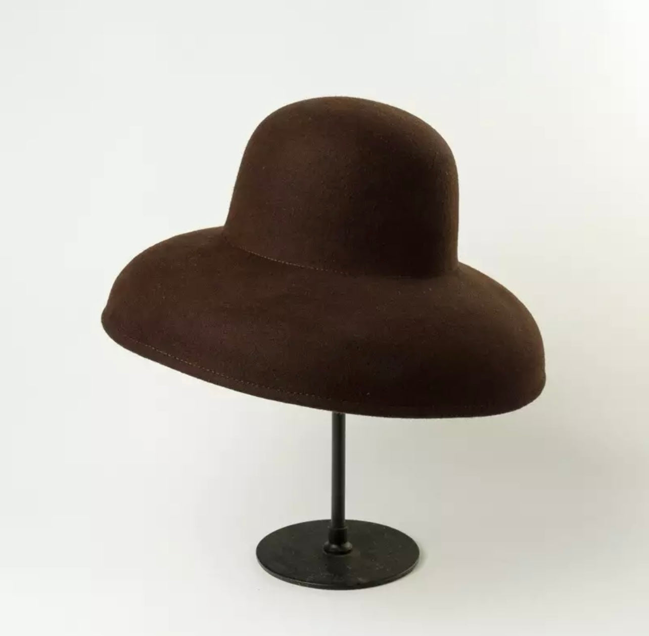 King Wheat Wide Edge Big Brim Wool Hat | Hepburn Style Beaded Hat| Beaded Hat| Beaded Fedora  Hat| Beaded Fedora| women Hat