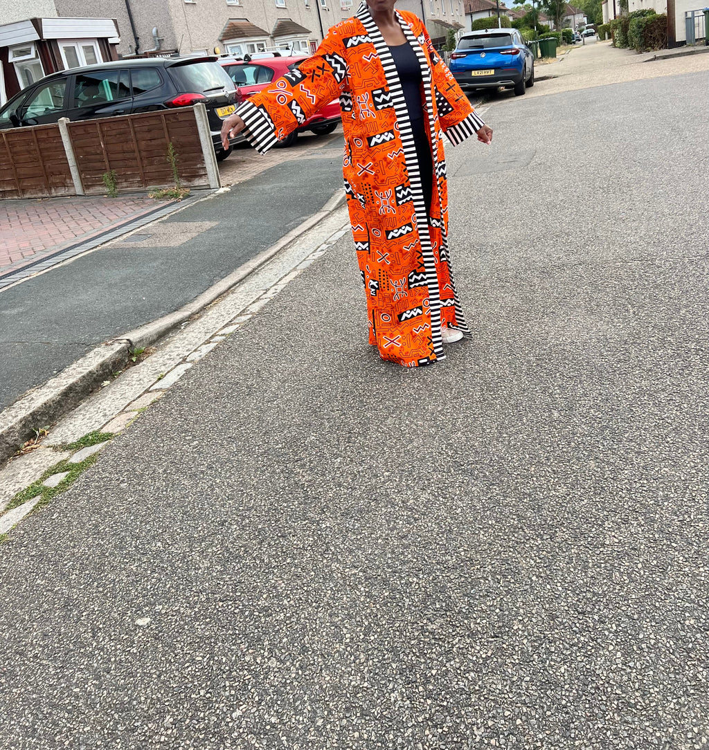 Magni Ankara Kimono Jacket