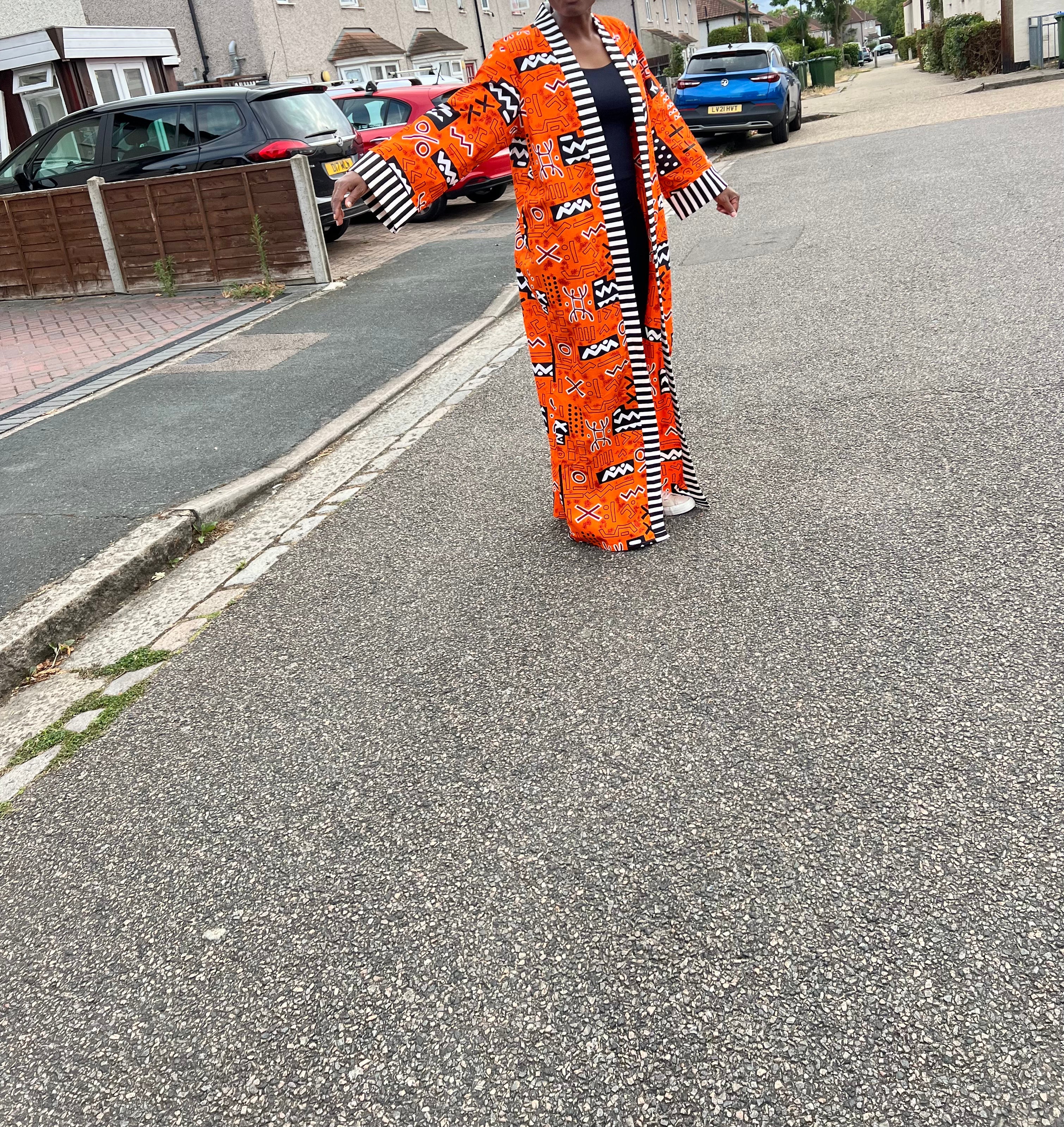 Magni Ankara Kimono Jacket