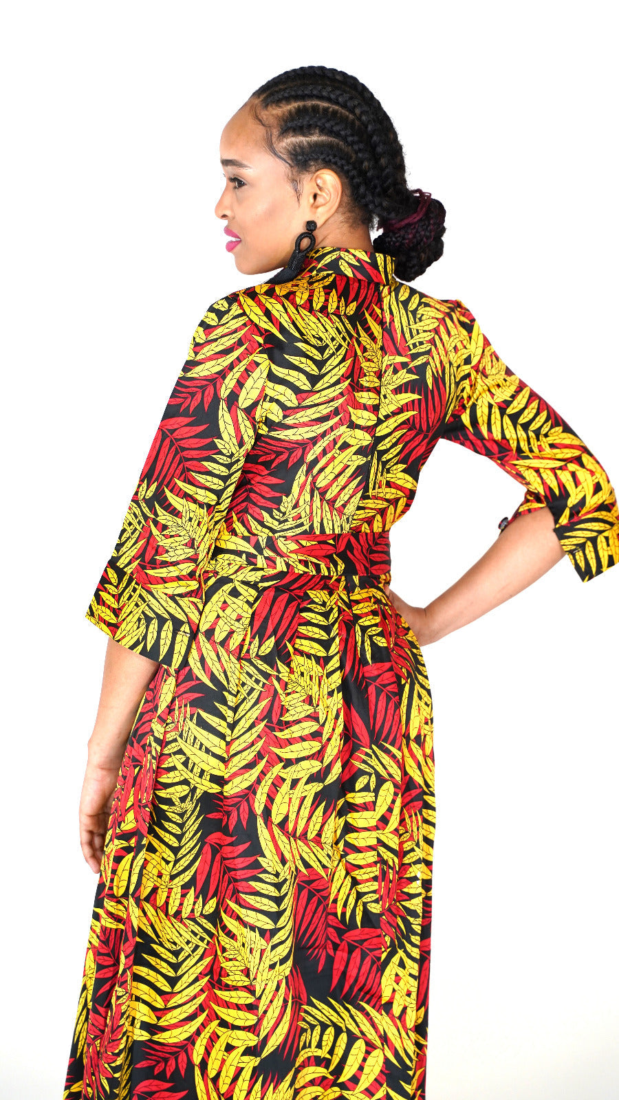 Leila Silk Maxi Dress