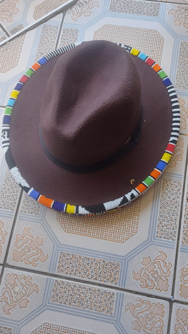 RIM Beaded Fedora Hat