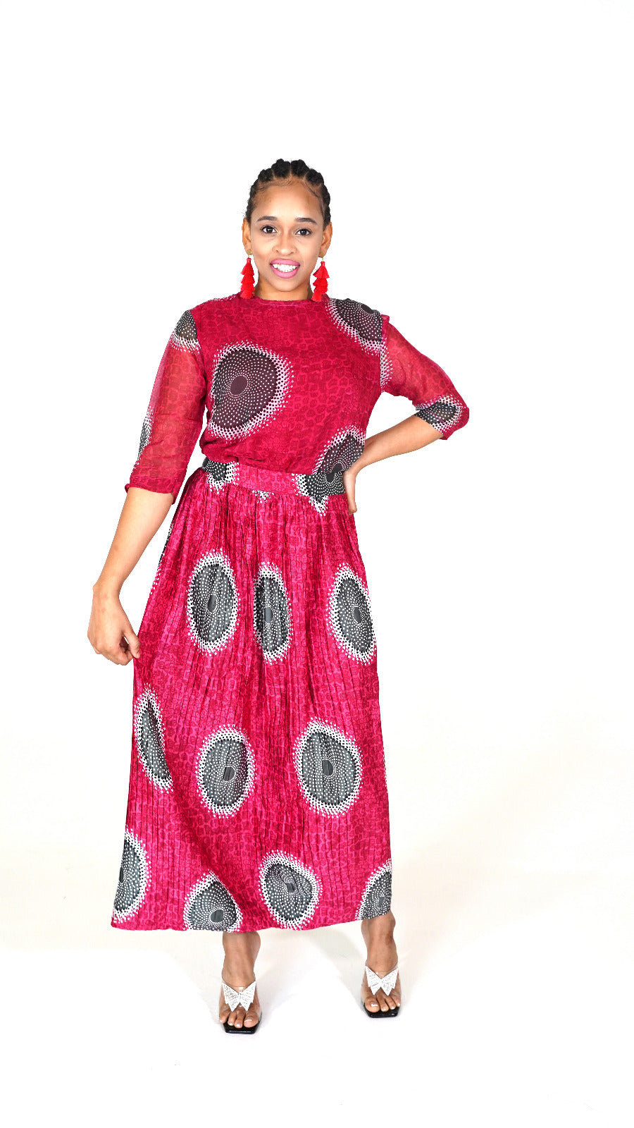 Kopo Silk Satin Skirt