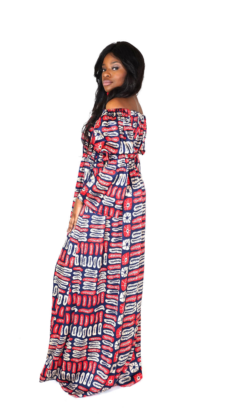 Deido Silk Maxi Dress