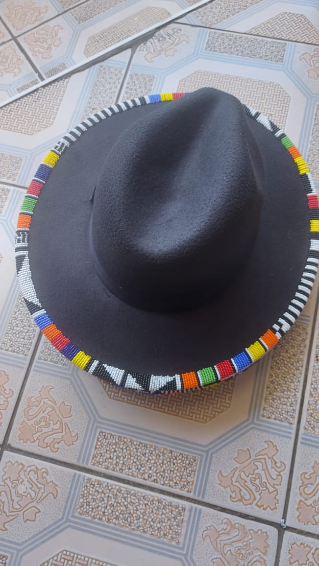 RIM Beaded Fedora Hat