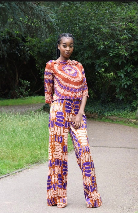 Demba Silk Satin Set