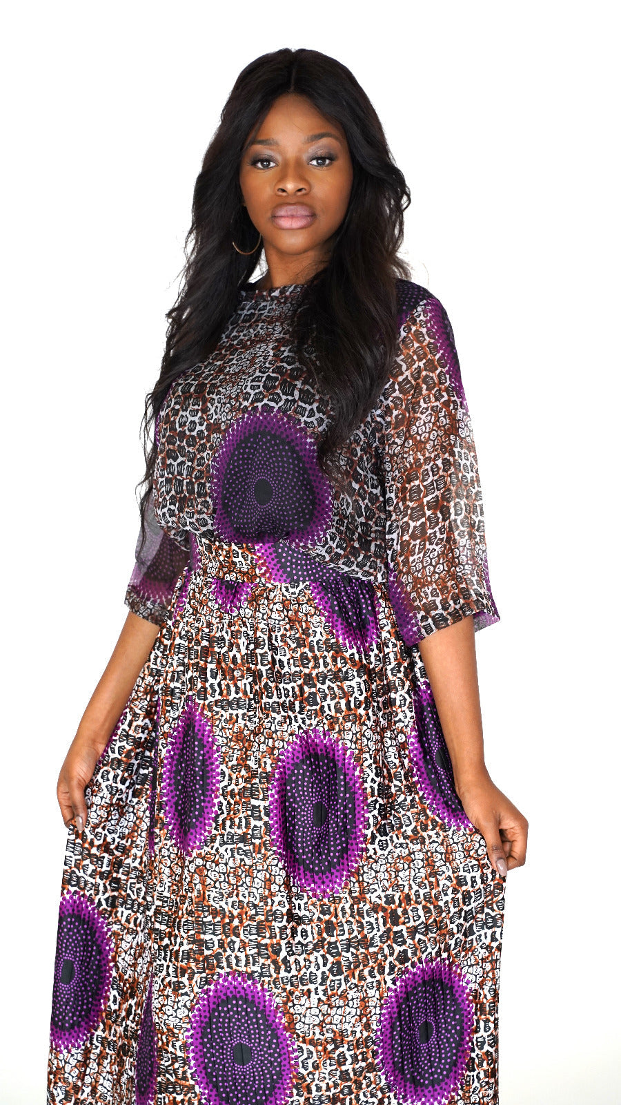 Dina Silk Satin Skirt Set