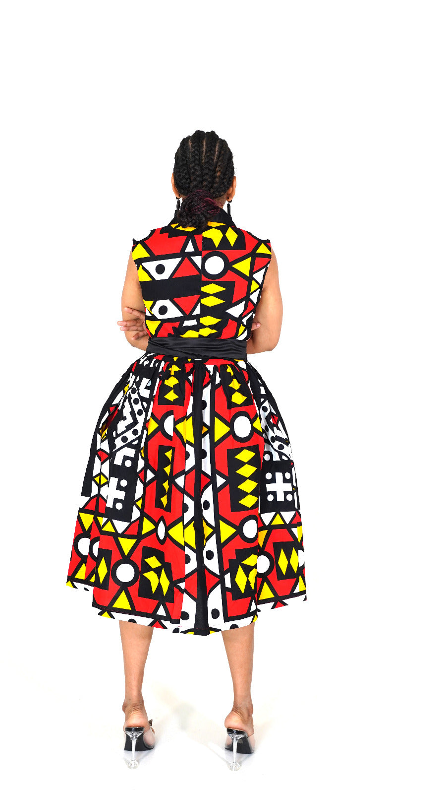 Rita African Dress Midi Dress