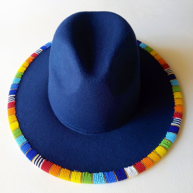 RIM Beaded Fedora Hat