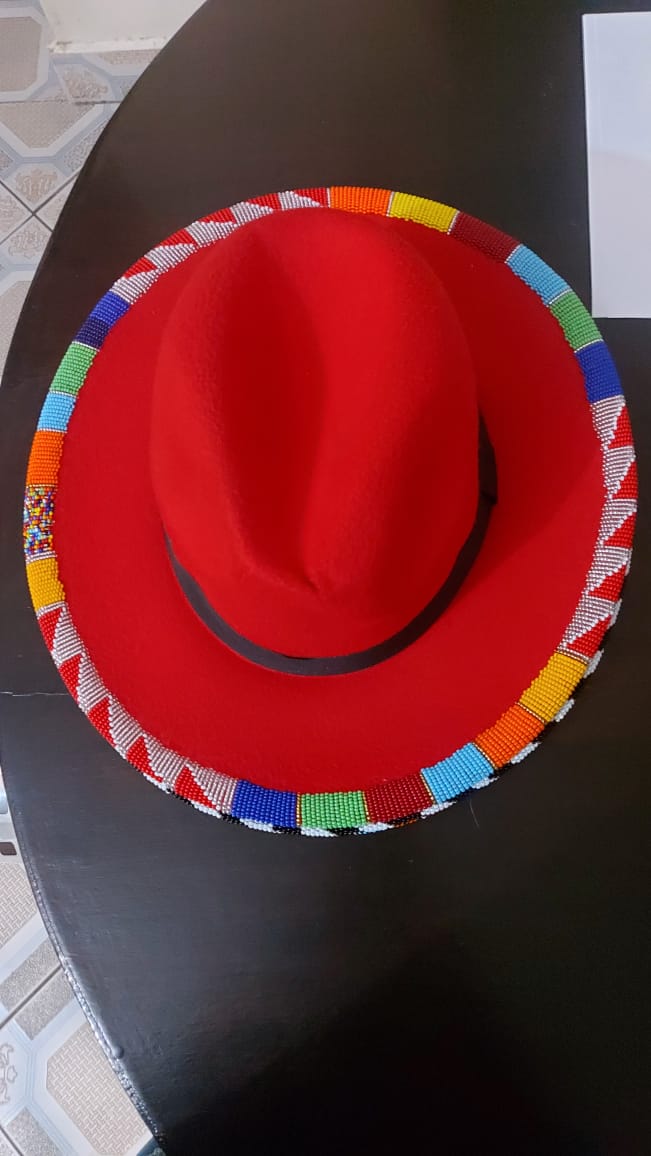 RIM Beaded Fedora Hat
